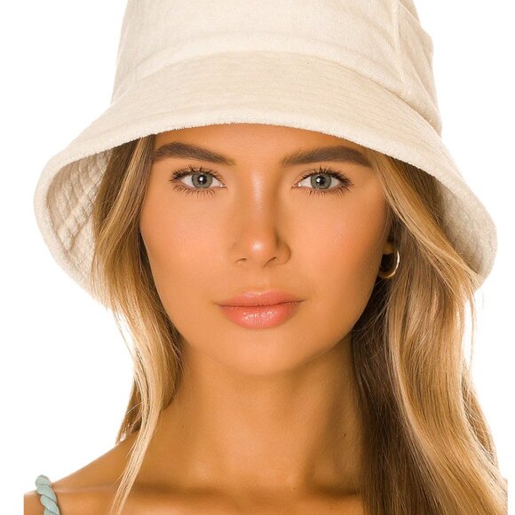 LACK OF COLOR Color Beige Terry bucket hat_M/L - Picture 4 of 9